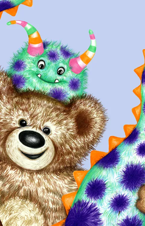 Nalle möter monster