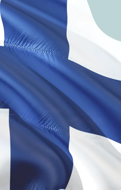 Finländska flaggan