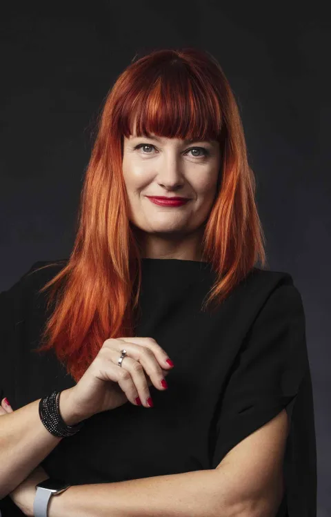 Lisa Wall är presentatör på Nyårsgala 2022 på Malmö Live Konserthus