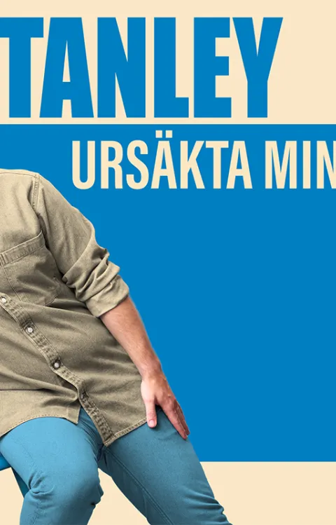 Carl Stanley – Ursäkta min skånska, dekorativ evenemangsbild