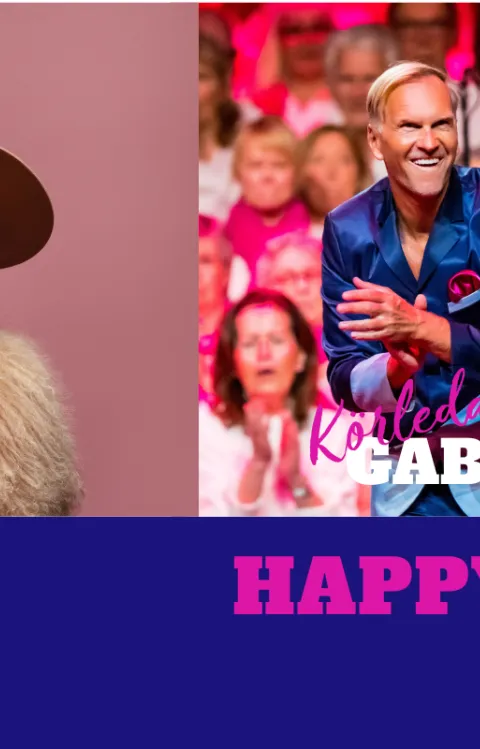 Kören Happy Voices under ledning av Gabriel Fors. Gästartist är Jill Johnson