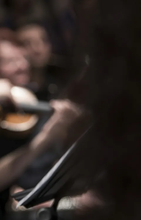 Musiker i symfoniorkester