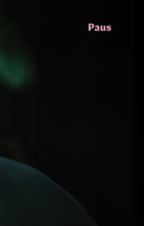 Emil Jensen with a flower crown on his head.