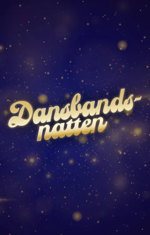 Stjärnhimmel och texten Dansbandsnatten