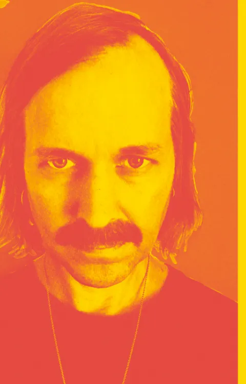 Porträtt av 3 bandmedlemmar i gruppen Småland