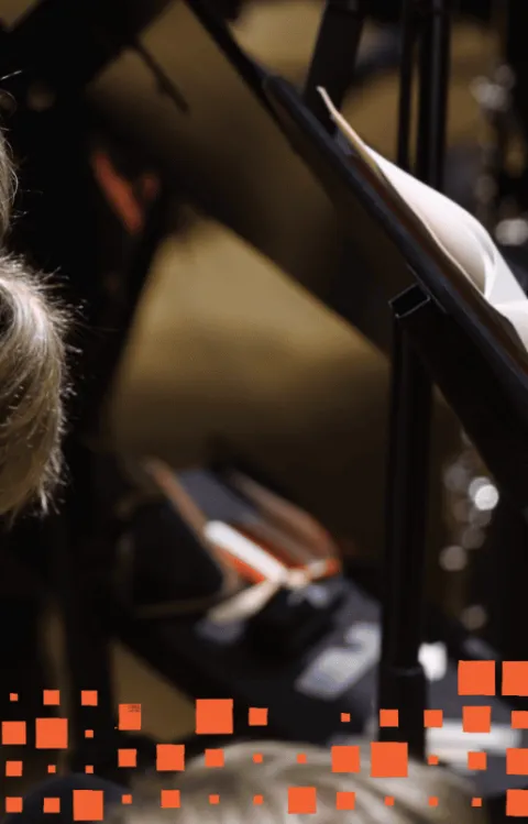 Malmö symfoniorkester spelar flöjt