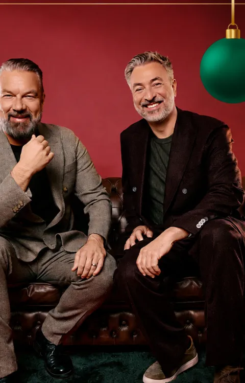 Porträtt av Andreas Aleman och Tareq Taylor