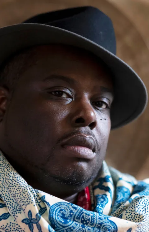 Porträtt av Johnathan Blake