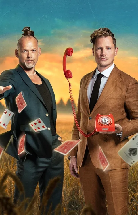 Ett porträtt på Brynolf och Ljung för showen Signal 