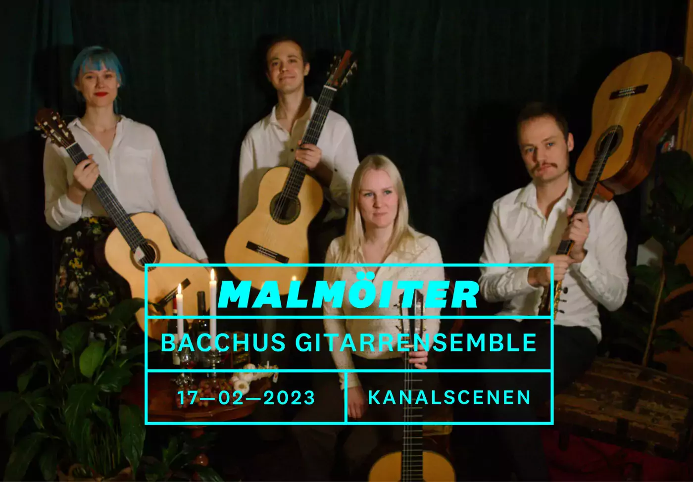 Malmöiter på Malmö Live med Bacchus gitarrensemble