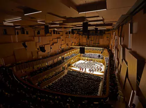 The concert hall