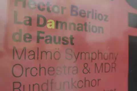 Affisch Faust turné