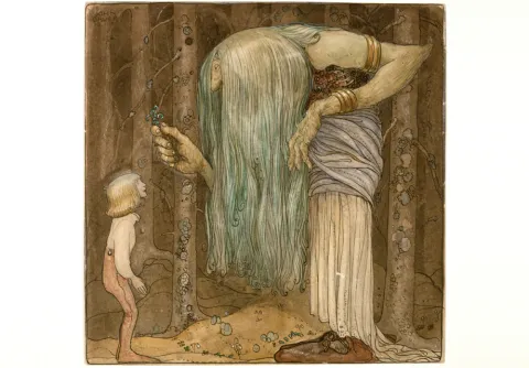 Illustration av John Bauer