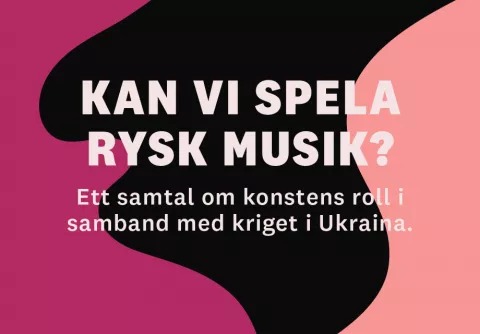 Panelsamtal om kulturen och frågan om rysk musik och kompositörer.