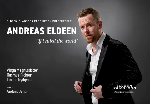 Andreas Eldeen "If I ruled the world", en musikalkonsert i Kuben, Malmö Live av Eldeen Johansson