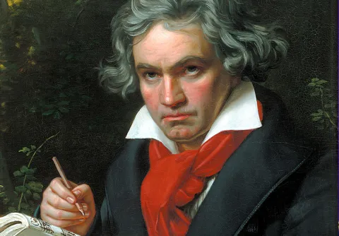 Beethoven, målat porträtt