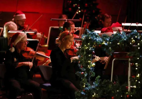 Dekorativ evenemangsbild till Julstämning för familjen med Malmö SymfoniOrkester, jubileumssäsongen 2024–25