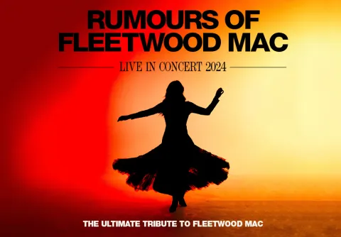 Dekorativ evenemangsbild till Rumours of Fleetwood Mac av Live Nation och Kulturbolaget på Malmö Live Konserthus