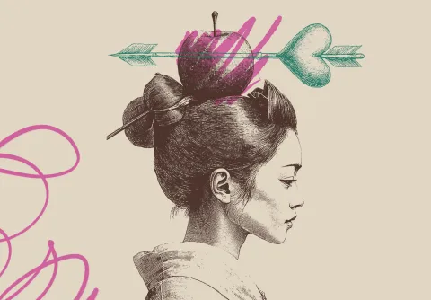 Dekorativ illustration till konserten Opera utan ord med Malmö SymfoniOrkester