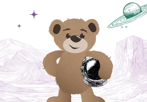 Decorative event image for Nalle's Space Adventure with Malmo Symphony Orchestra, season 2025-26