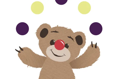 Decorative event image for Nalle's Circus with Malmo Symphony Orchestra, season 2025-26