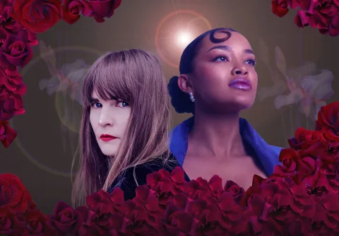 Jennie Abrahamsson och Daniela Rathana