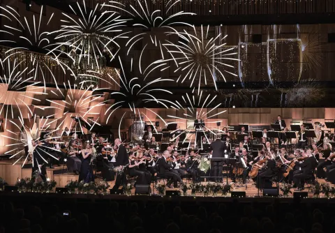 Decorative event image for New Year's Gala 2025 with Malmo Symphony Orchestra, season 2025-26