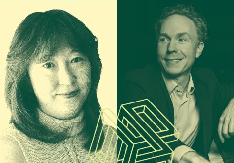 Porträtt av Karen Tanaka och Ralph van Raath