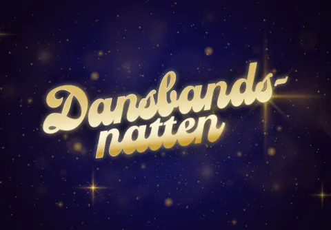 Stjärnhimmel och texten Dansbandsnatten