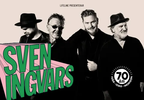 Sven Ingvars 70 år