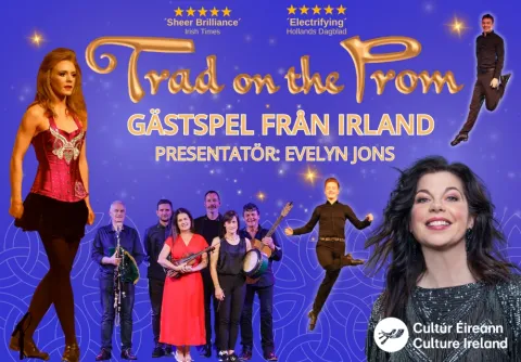 Trad on The Prom. Gästspel från Irland. Presentatör: Evelyn Jones.