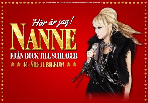 Här är jag! Nanne Grönwall från Rock till Schlager - 41 årsjubileum