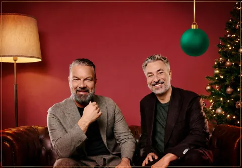 Porträtt av Andreas Aleman och Tareq Taylor