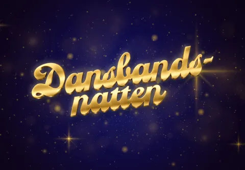 Stjärnhimmel och texten Dansbandsnatten