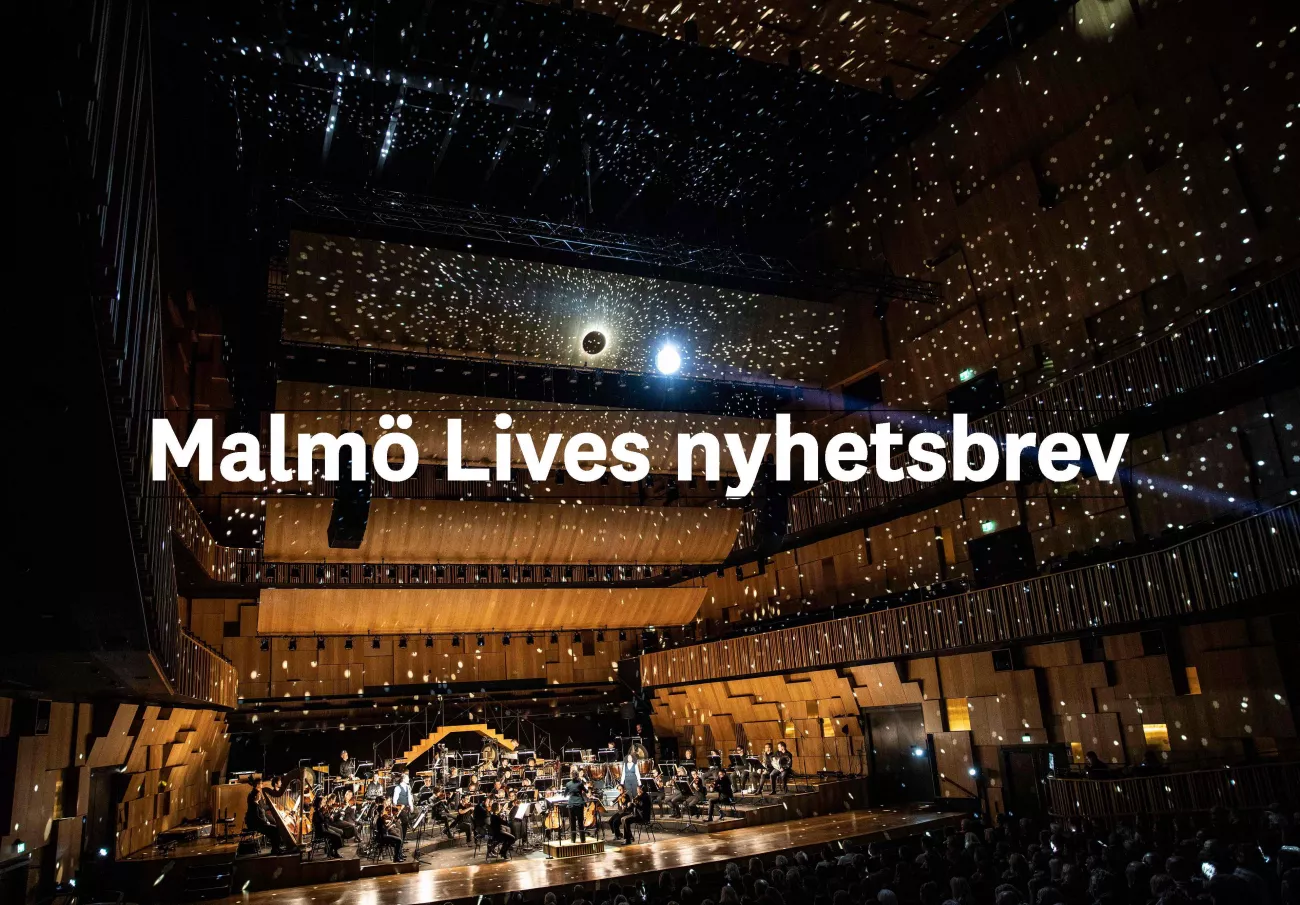 Anmäl dig till Malmö Lives nyhetsbrev. Bild från 