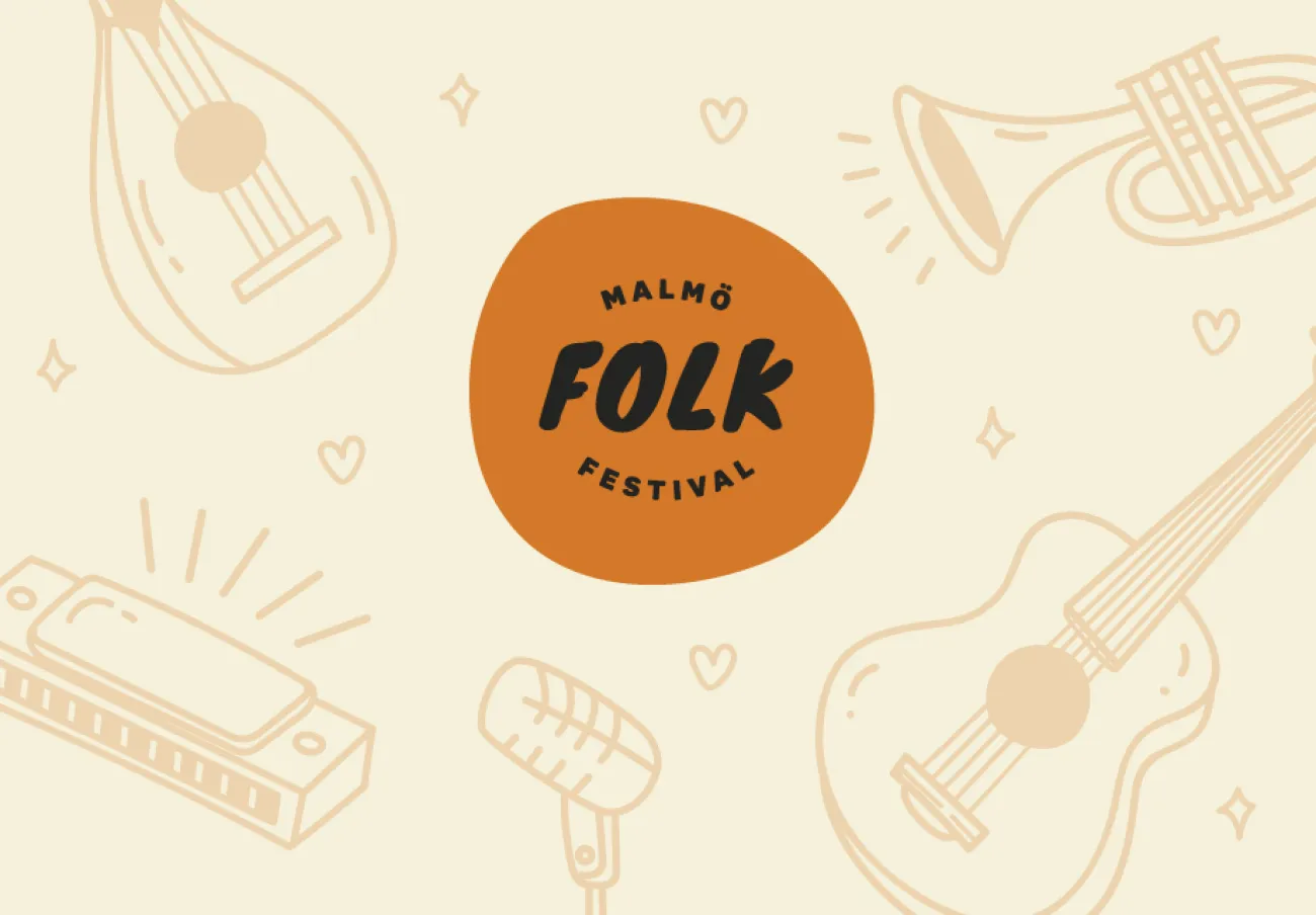 image of malmö folk festival logo