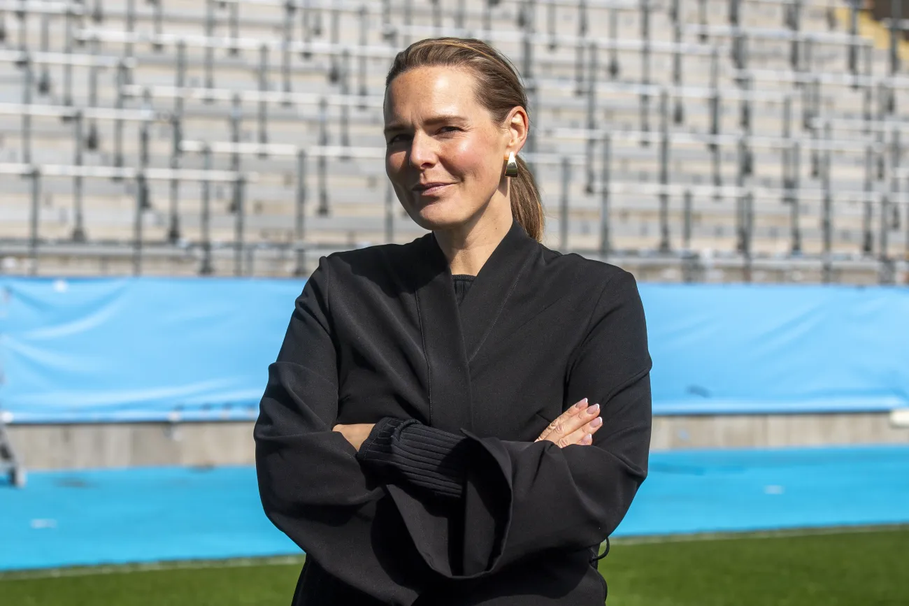 Porträtt av Cecilia Bolte som är moderator för evenemangen snacks