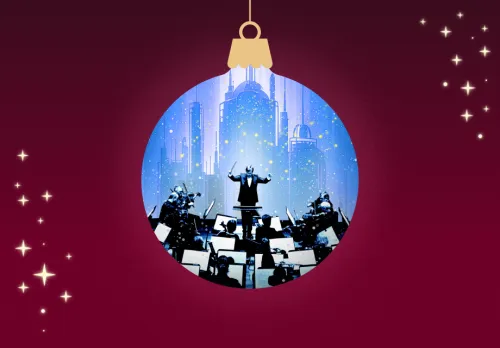 Evenemangsbild i julgranskula till Blockbusters 2026