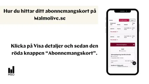 Hur du hittar ditt abonnemangskort