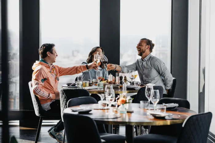 Sky bar på hotellet i huset Malmö Live