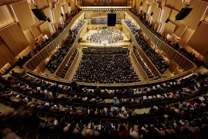 Picture from the Concert Hall at Malmö Live