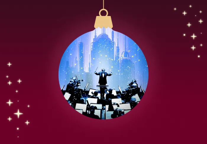 Evenemangsbild i julgranskula till Blockbusters 2026