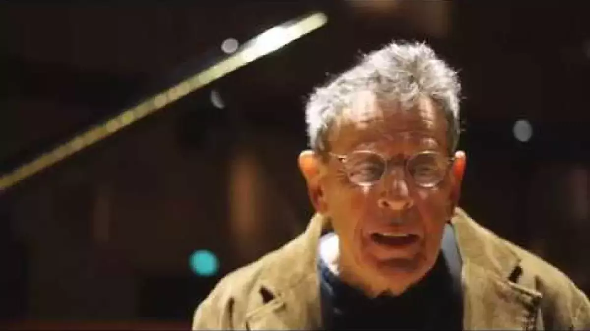 Philip Glass about the acoustics at Malmö Live Concert Hall